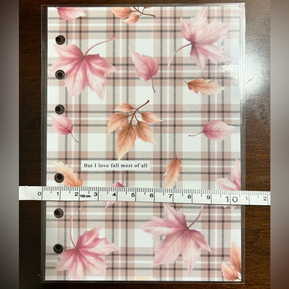 A6 - Fall Theme Picture Agenda Divider Dashboard (pink pumpkin mug) - Picture 3 of 4